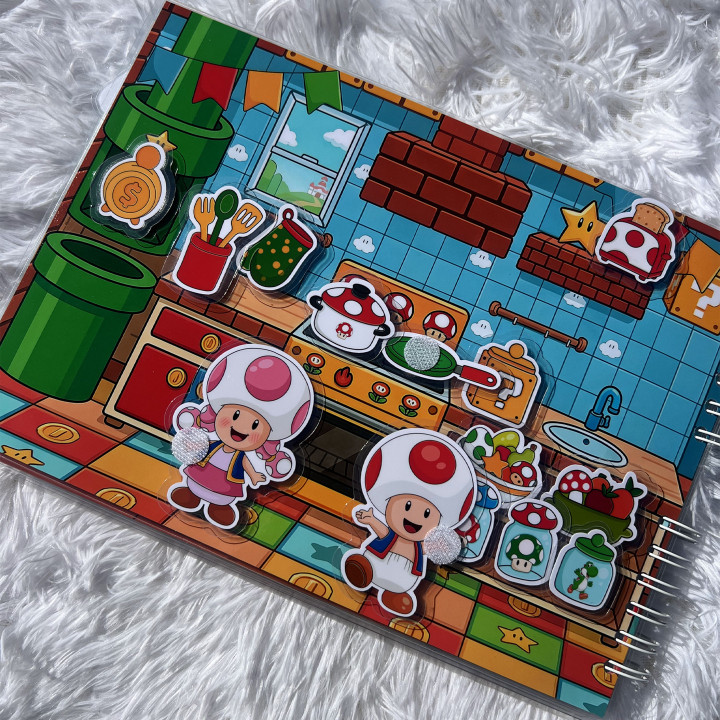 Super aventuras de Mario - A4