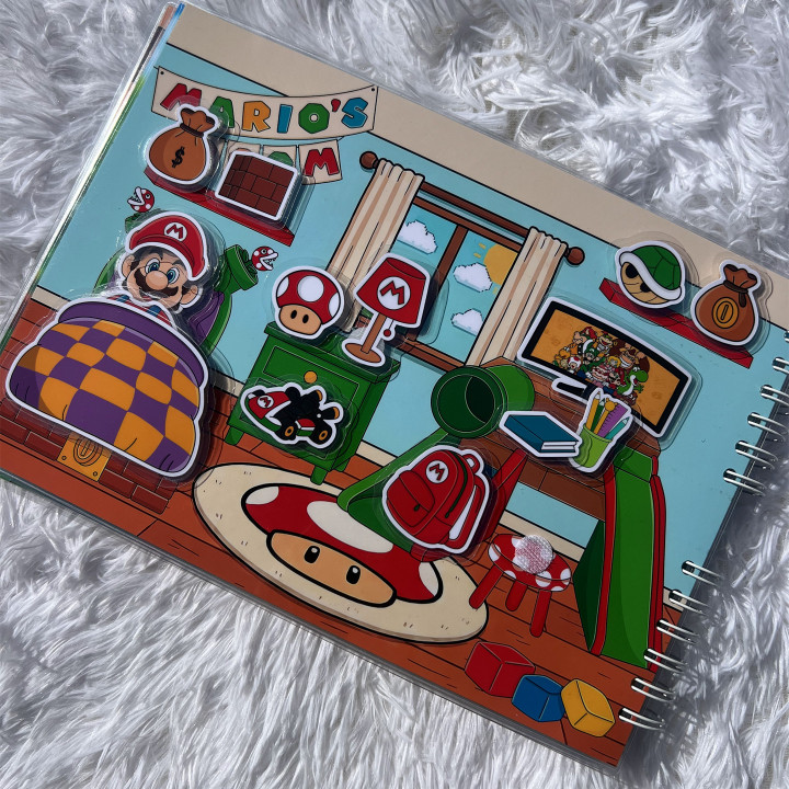 Super aventuras de Mario - A4