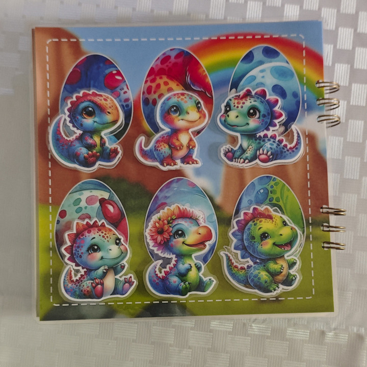 Set Dinosaurios - 21x21