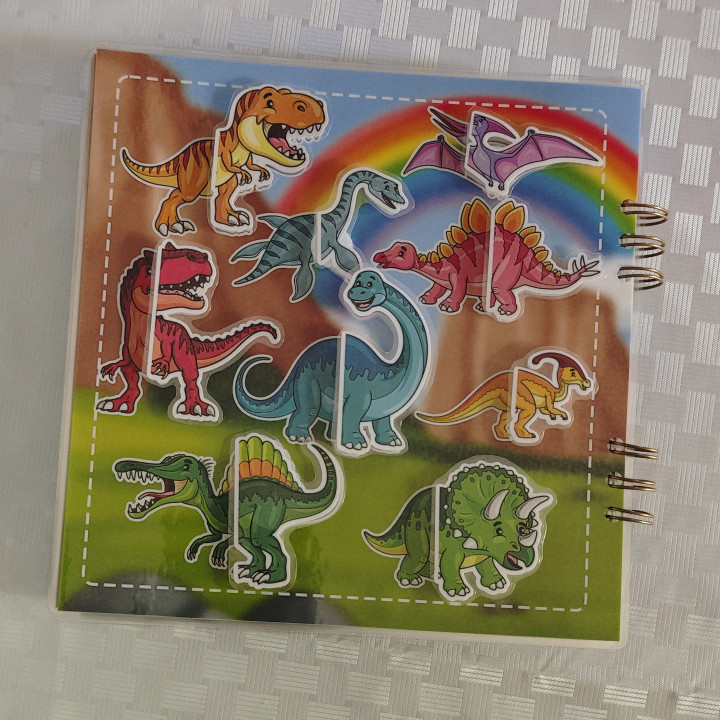 Set Dinosaurios - 21x21