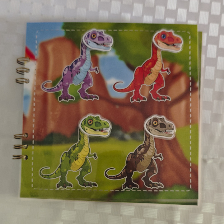 Set Dinosaurios - 21x21