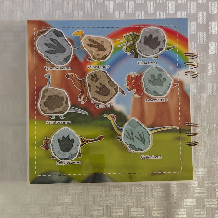 Set Dinosaurios - 21x21