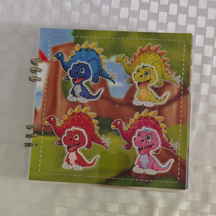 Set Dinosaurios - 21x21