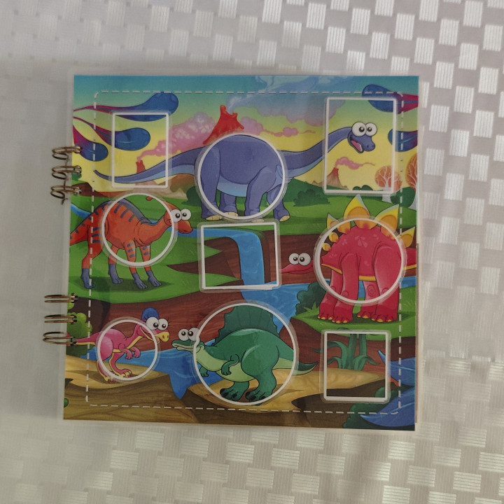 Set Dinosaurios - 21x21