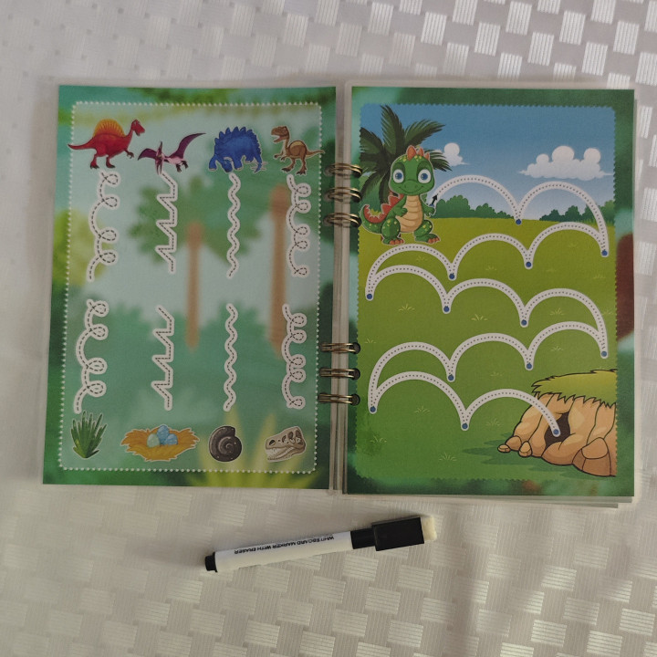 Set Dinosaurios - 21x21